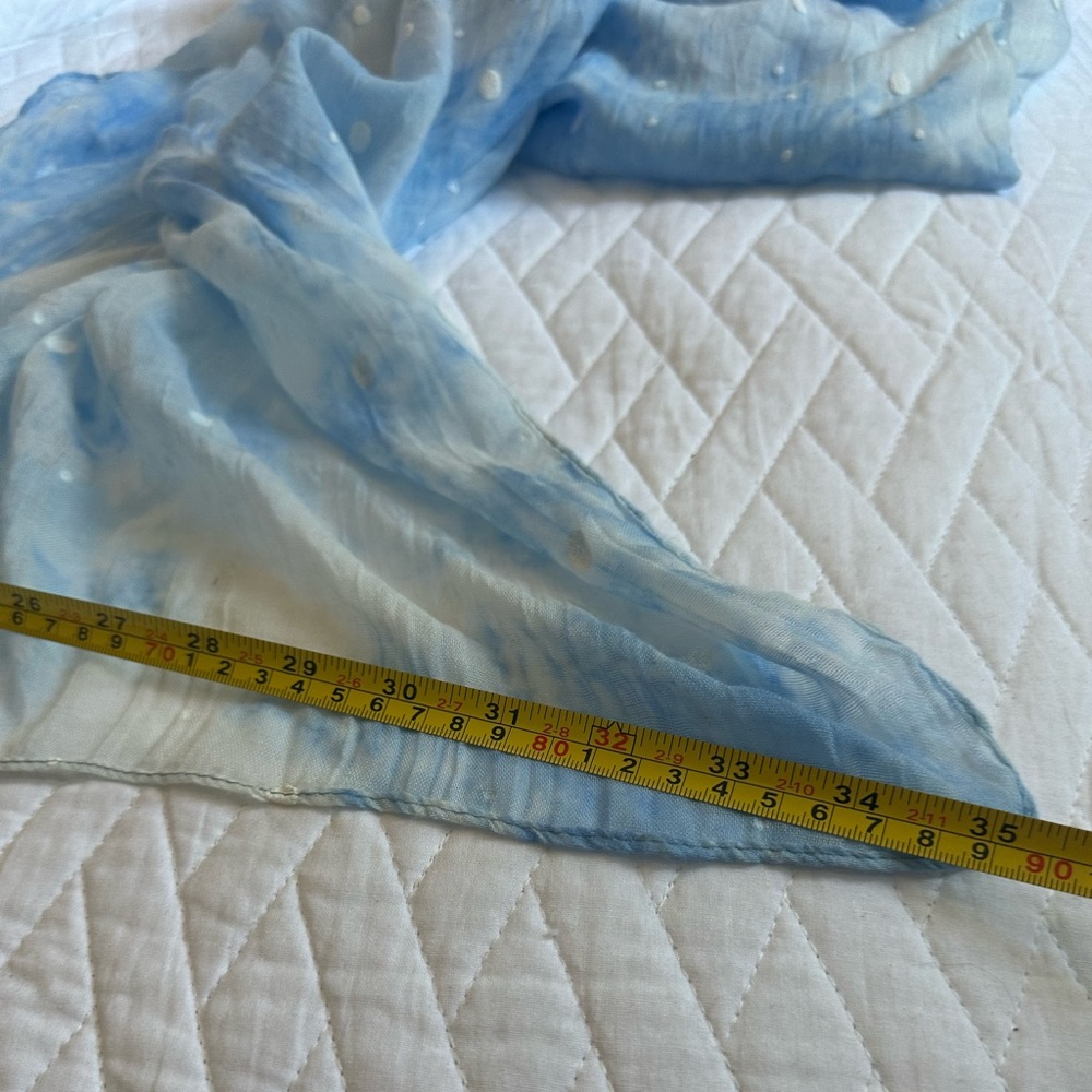 ***Blue scarf - Picture 8 of 13